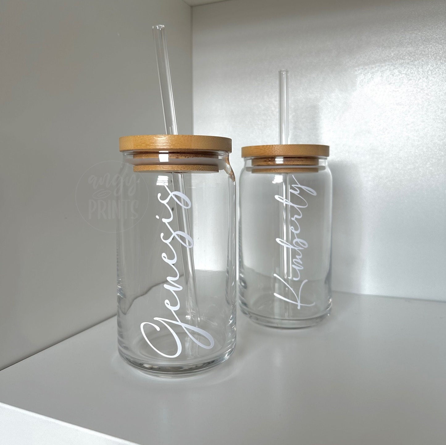 Personalized Beer Can Glass Cup for Bridesmaid Gift, Bachelorette Party, Bridal Shower, Birthday Gift, Cute Custom Glassware