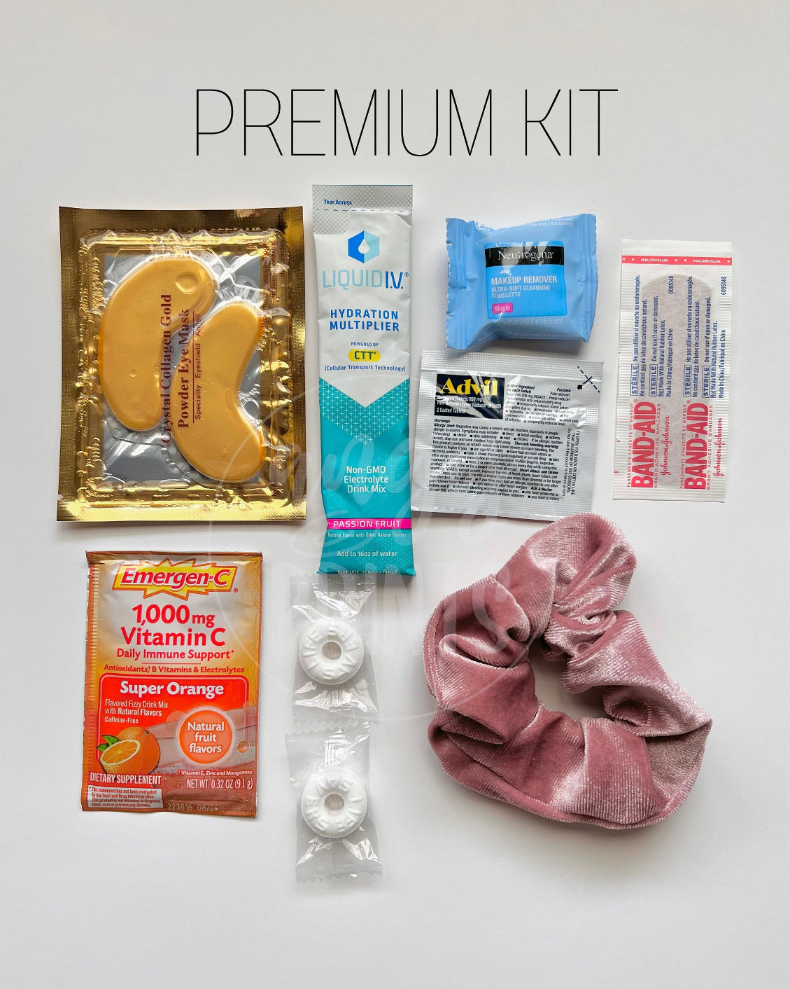 Let’s Go Girls Western Last Rodeo Nashville Theme Hangover Party Kit Clear Holographic Bag Bachelorette Party Essentials